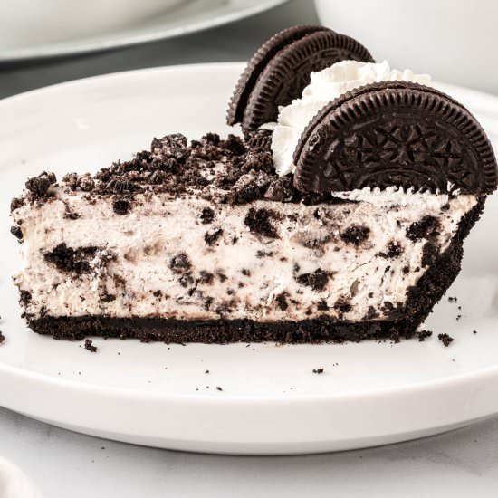 No Bake Oreo Pie