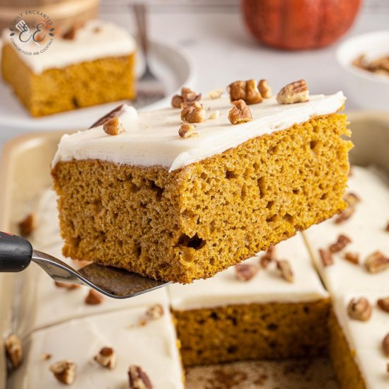 Pumpkin Sheet Cake