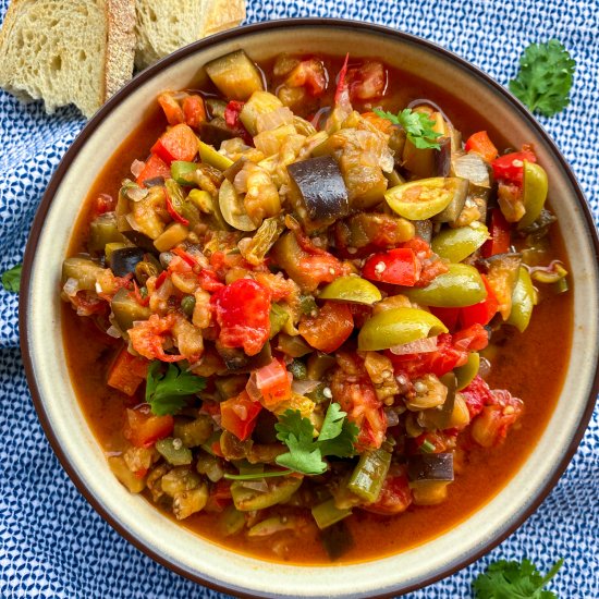 Sicilian Eggplant Caponata