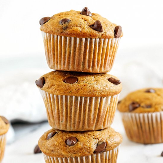 Chocolate Chip Zucchini Muffins