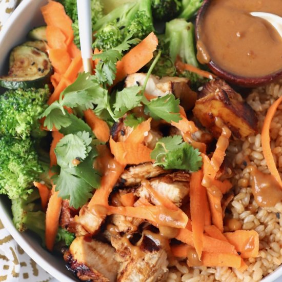 Thai Chicken Bowls