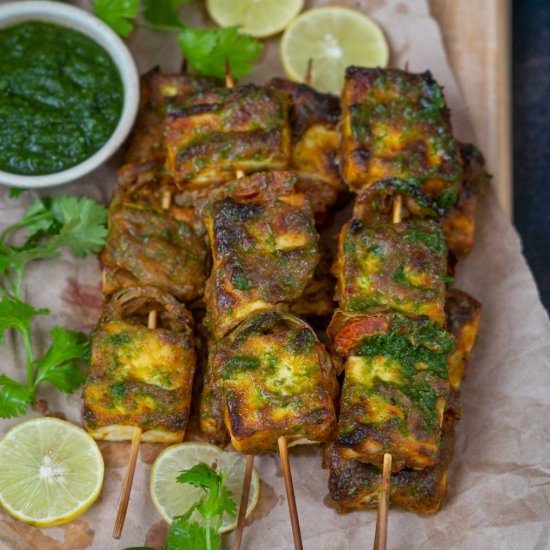 Hariyali Paneer Tikka