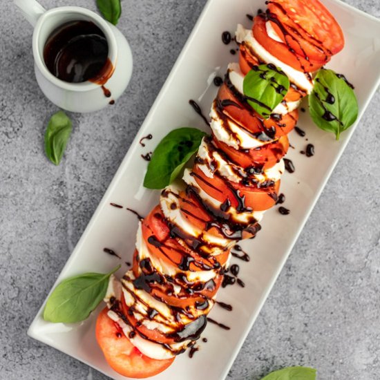 Balsamic Glaze For Caprese Salad