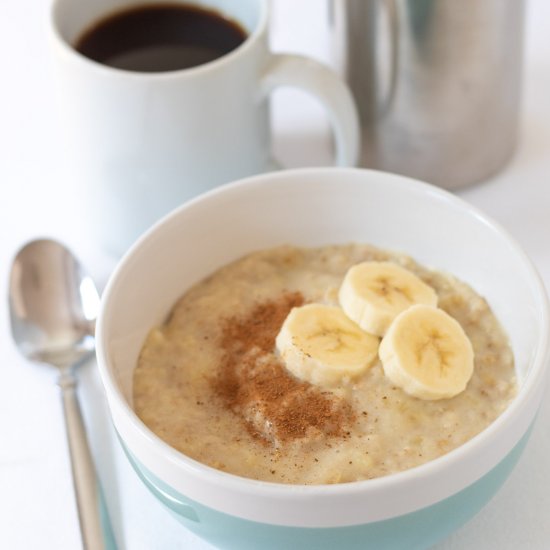 Quick And Easy Banana Porridge