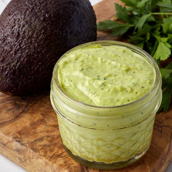 Creamy Avocado Ranch Dressing