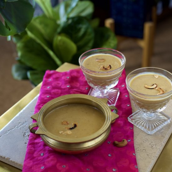 Broken wheat payasam