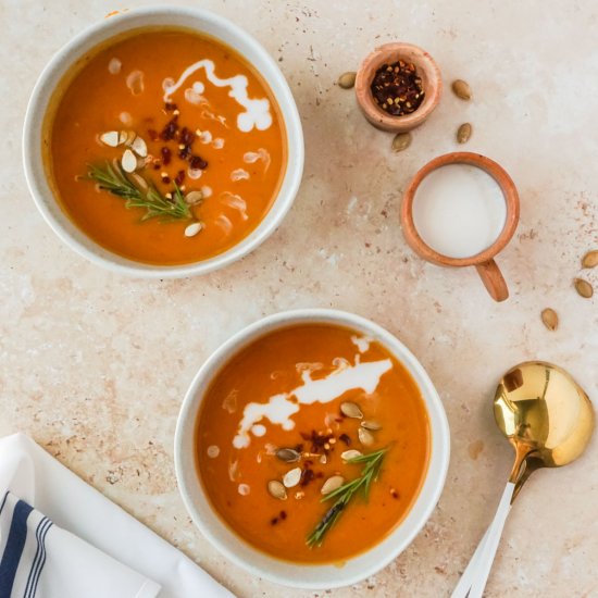 Healthy Butternut Squash Soup