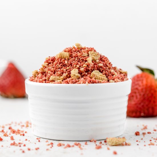 Strawberry Crunch Topping