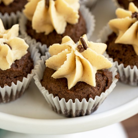 Choco Peanut Butter Cupcake Cookies