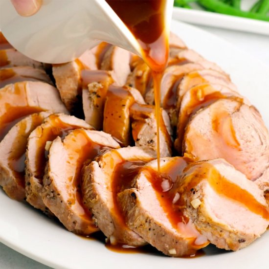 Honey Garlic Pork Tenderloin