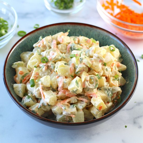 Brazilian Potato Salad with Olives