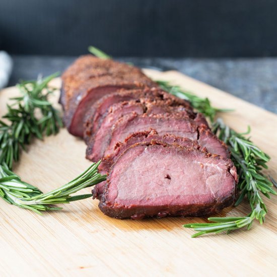 Smoked Venison Backstrap