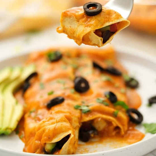 Dairy Free Gluten Free Enchiladas