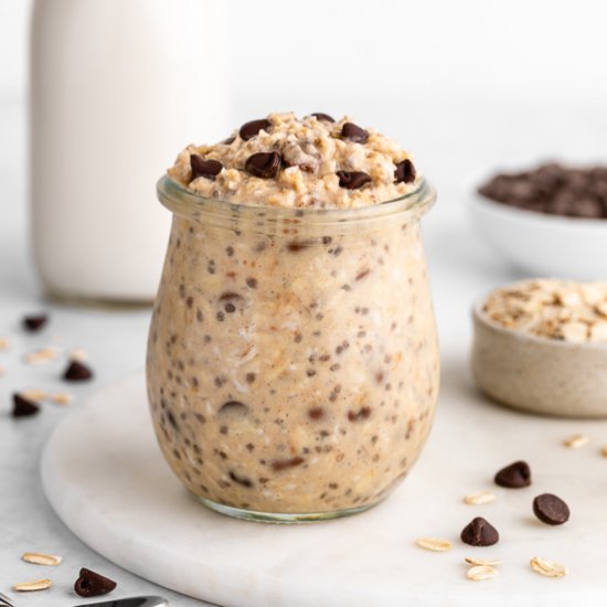 Cookie Dough Overnight Oats