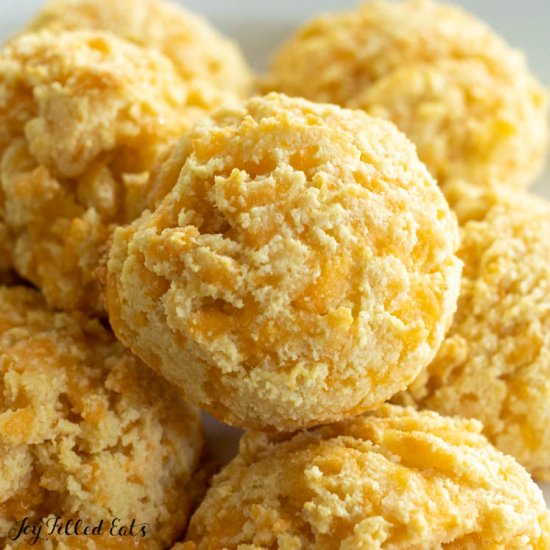 Keto Cheddar Biscuits