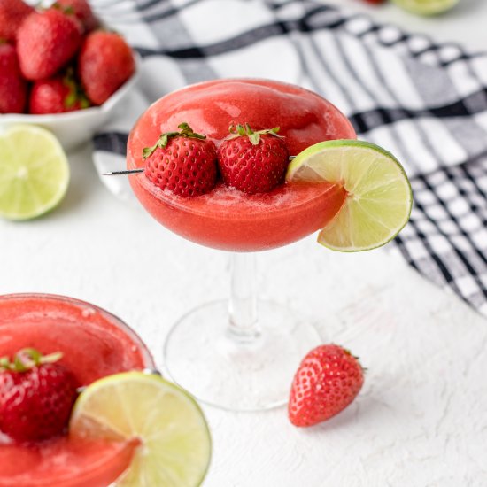 Strawberry Daiquiri Mocktail