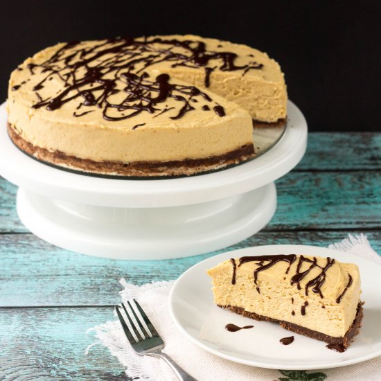 No Bake Peanut Butter Cheesecake