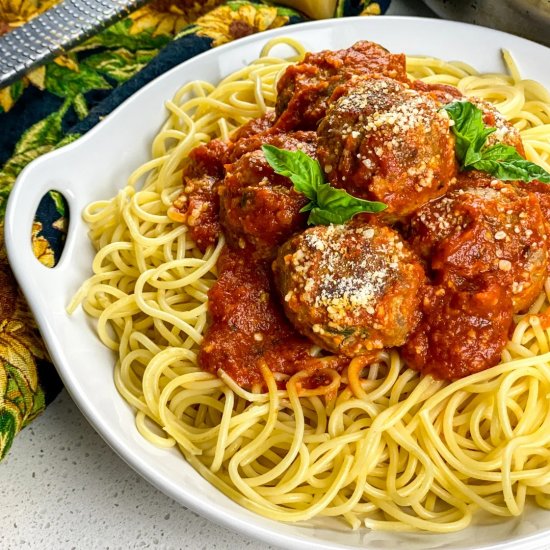 Best Spaghetti W Homemade Meatballs