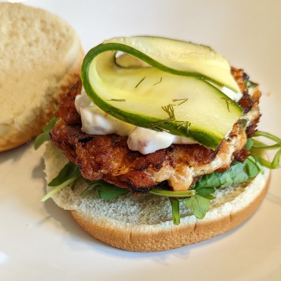 Salmon Burger