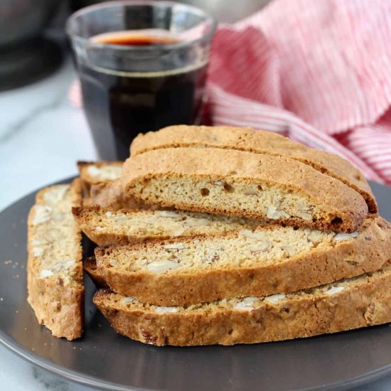 Maple Pecan Biscotti