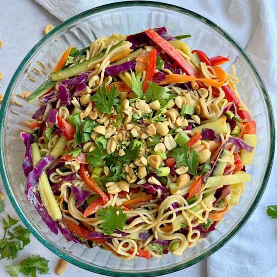 Vegan Thai Noodle Salad