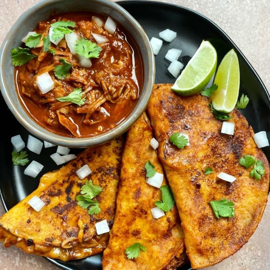 Jackfruit Birria Tacos