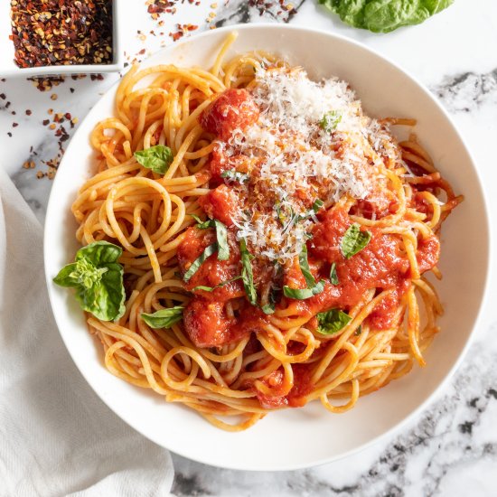 Spaghetti Arrabbiata