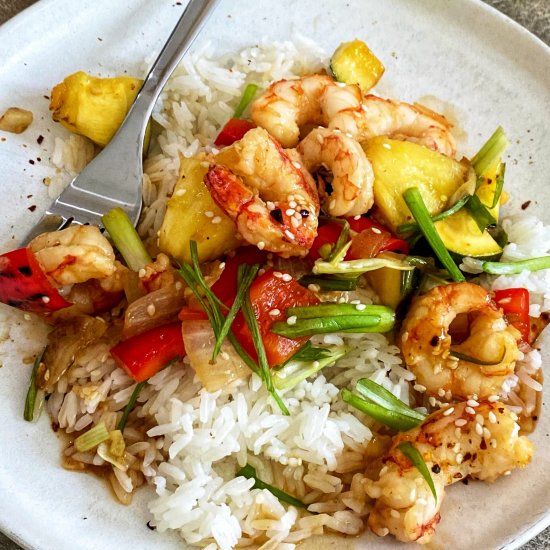 Sweet & Sour Shrimp