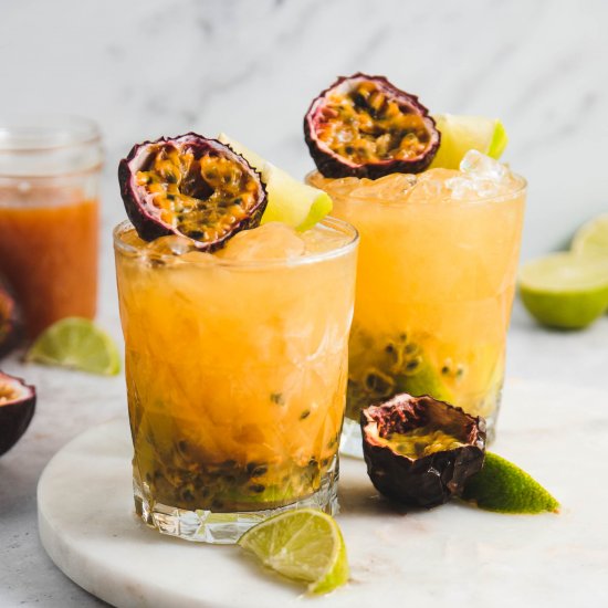 Passion Fruit Caipiroska