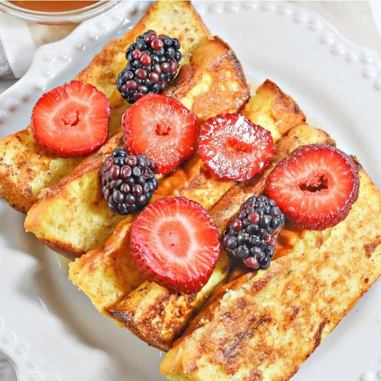 LOW CARB EGG LOAF FRENCH TOAST