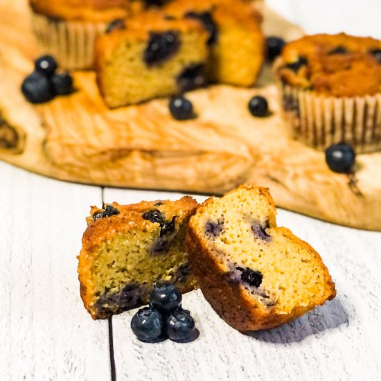 Gluten-free Blueberry Muffins