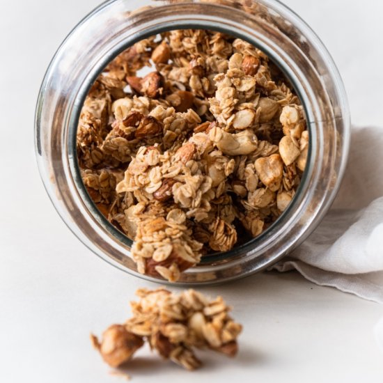 Easy Nut Granola Clusters