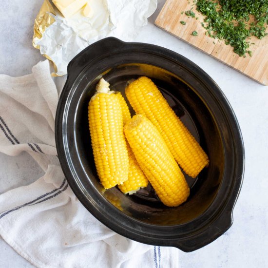 Slow Cooker Corn on the Cob