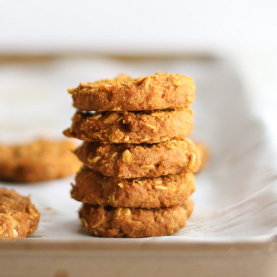 Healthy pumpkin cookies