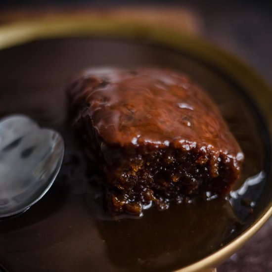 The BEST Sticky Toffee Pudding Tray