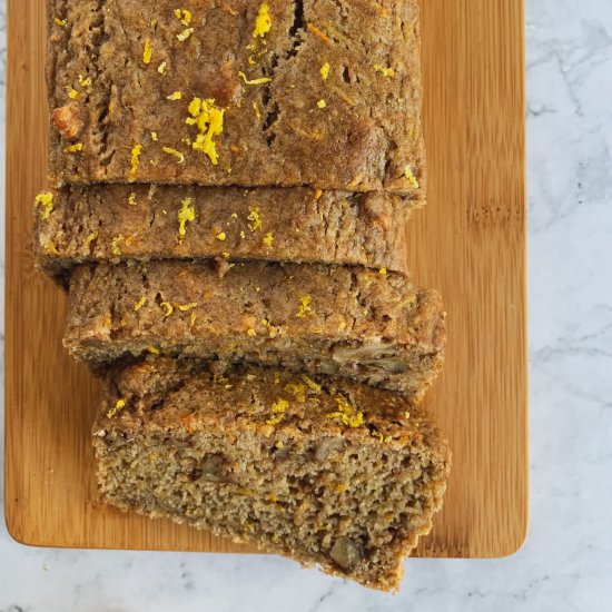 Vegan Lemon Zucchini Bread