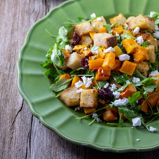 Fall Panzanella Salad