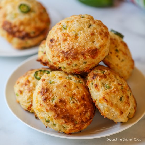 Jalapeno Cheddar Biscuits