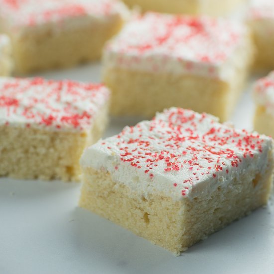 Soft Frosted Sugar Cookies!