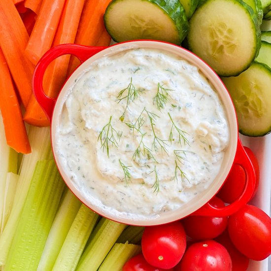 Greek Yogurt Ranch Dip