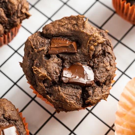 ​​3-Ingredient Pumpkin Muffins