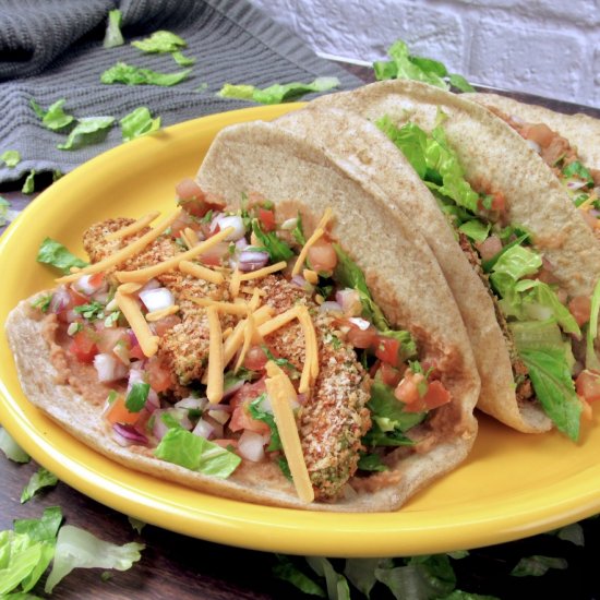 Air Fried Avocado Tacos