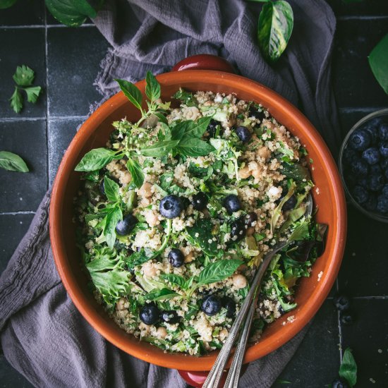 Bright Herby Quinoa Salad