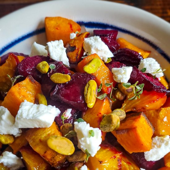 ROASTED BEETS & SWEETS WITH HONEY