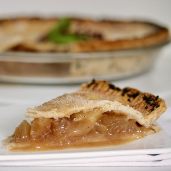 Five-Spice Miso Caramel Apple Pie