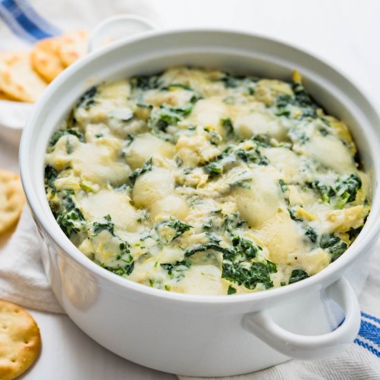 Baked Spinach Artichoke Dip