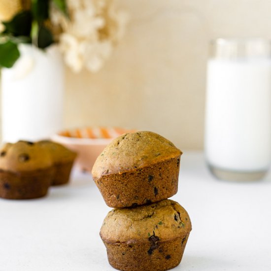 Vegan Zucchini Muffins