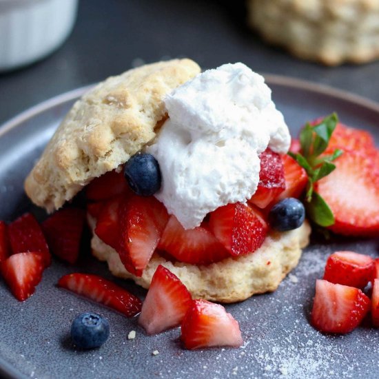 Vegan Strawberry Shortcake Recipe