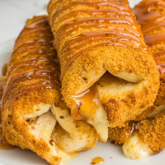 Air Fryer Cheesecake Chimichangas