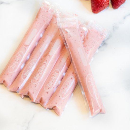 Homemade Strawberry Gogurt